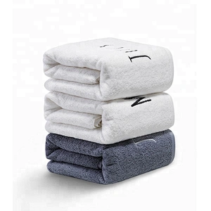 Factory price Super soft cotton white bath towel