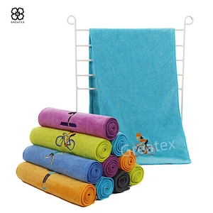 Running professional microfibre cotton sport towel with personalized slogan