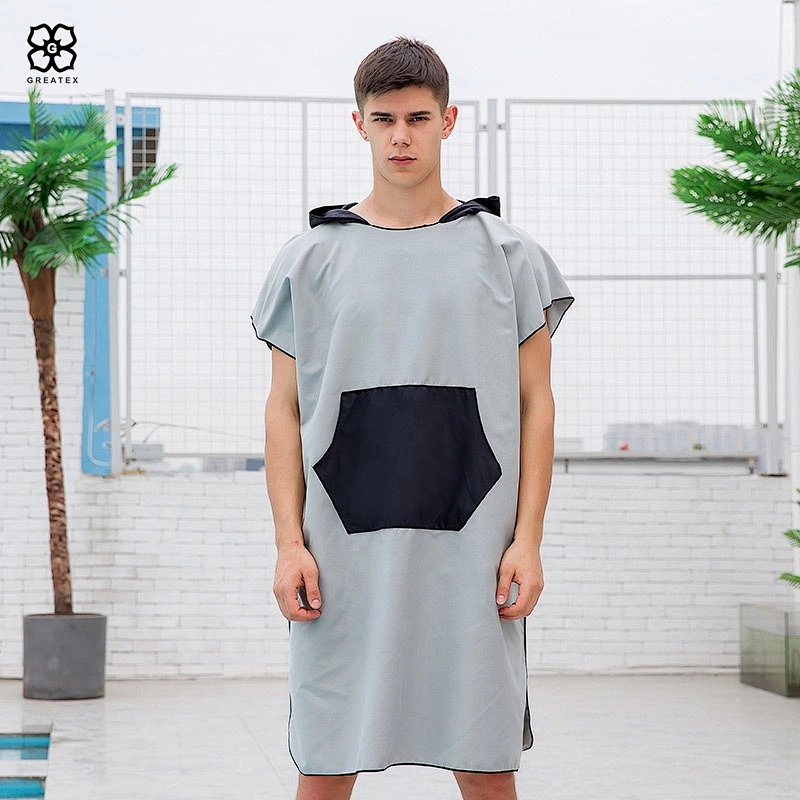 New arrival simple and unisex microfiber changing poncho towel