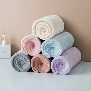 Fast delivery Free sample Shower Drying Salon microfiber towel hair