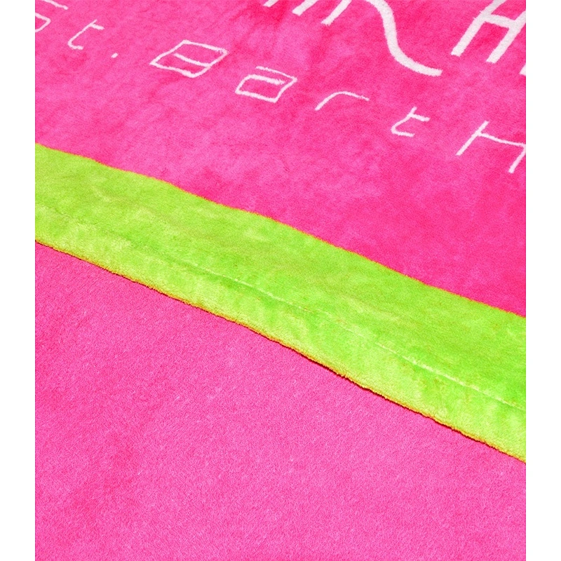 Super thick Reactive printing beach towel large