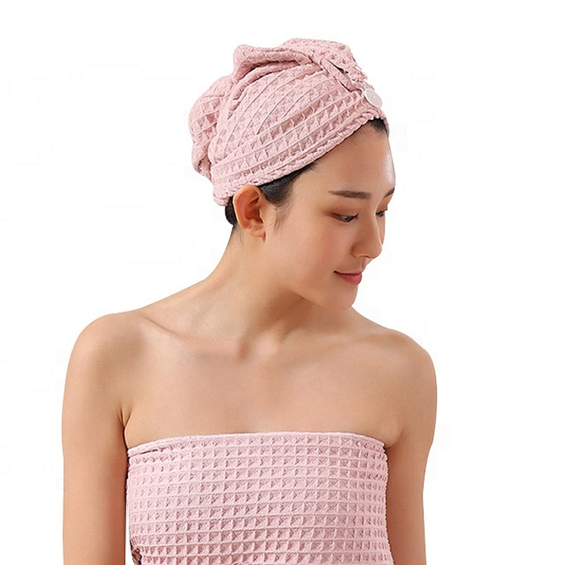 High quality soft and thin towels microfiber hair towel with super absorbent