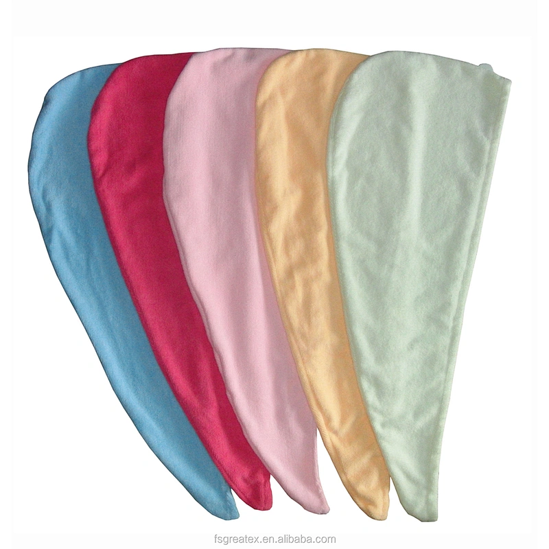 Plain Terry Promotional Microfiber turban towel