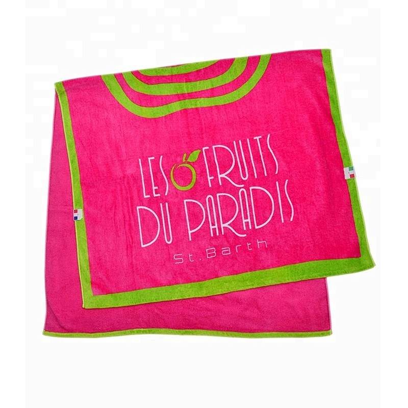 Super thick Reactive printing beach towel large