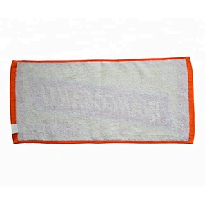Best selling outdoor sport promotion custom print slogan towel