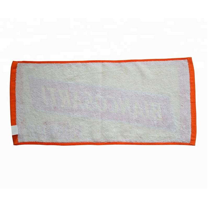 Best selling outdoor sport promotion custom print slogan towel