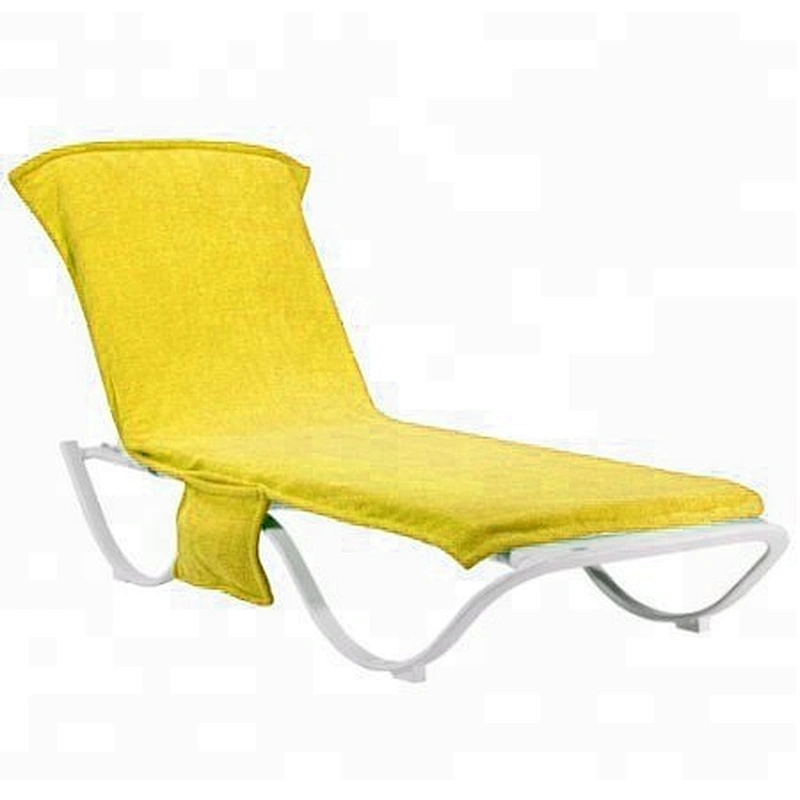 Plain terry Bright colored Lounge beach chair towel