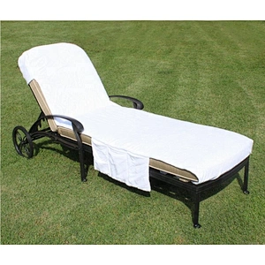 Plain terry Bright colored Lounge beach chair towel