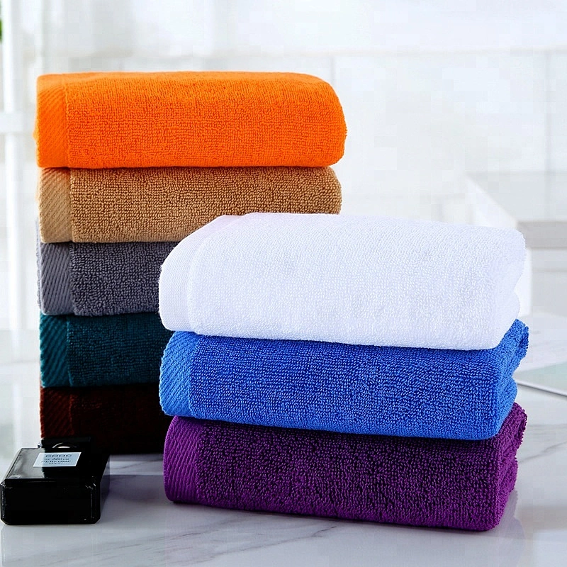 Personalised Bleach proof Assorted colors 100% Coton salon hand towel