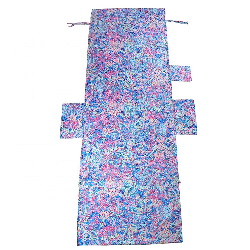 Microfiber custom printing retangular beach towel chair cover