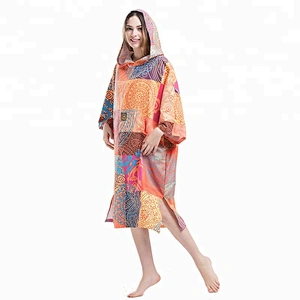 Fashionable Knitted Lady custom surf poncho