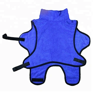 Wholesale Embroidery Shaped microfiber dog towel