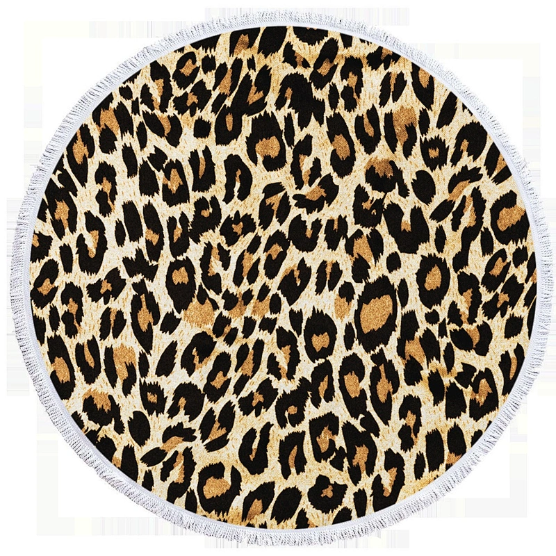 Personalized  large custom print roundish beach towel