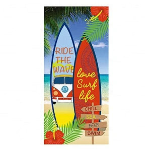 Customized creative printing custom microfiber beach towel