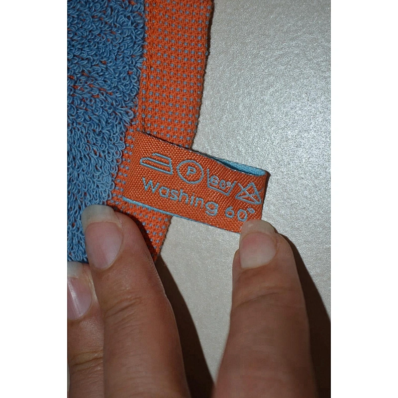 Luxury brand Woven logo cotton custom hand towel