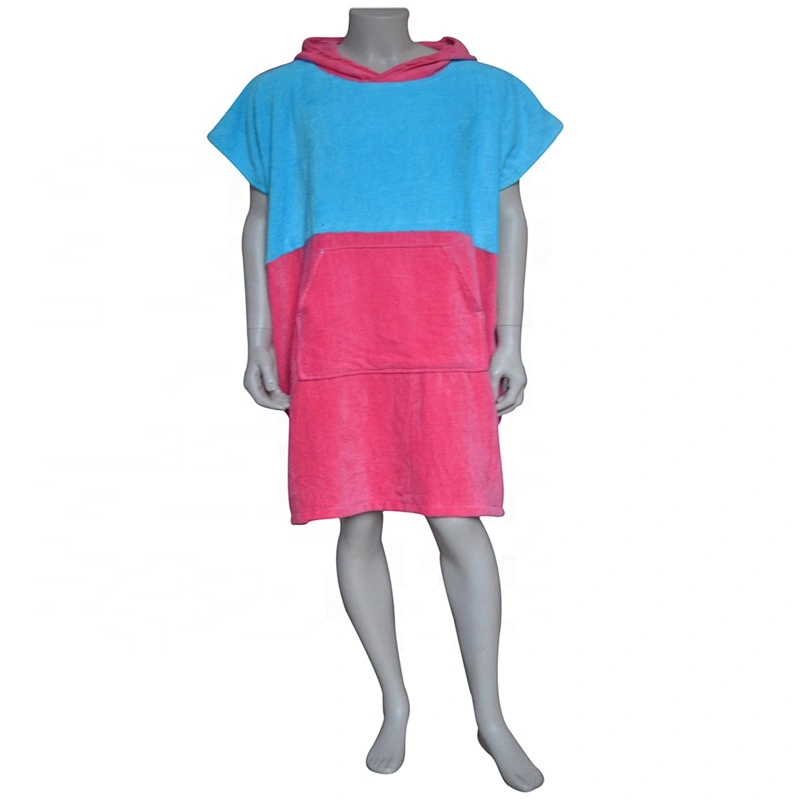 Wholesale Custom Cotton Terrycloth cheap microfiber printed poncho towel for adults
