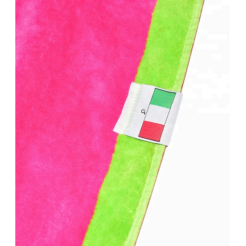 Super thick Reactive printing beach towel large
