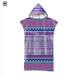 Summer ladies factory direct offer beach swimming towel poncho