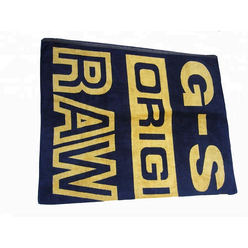 Popular Luxury Weighted Velour Personalised beach towel for bath,beach