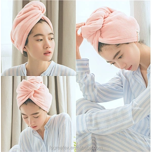 Custom Hair Turban Salon Magic hair drying cap