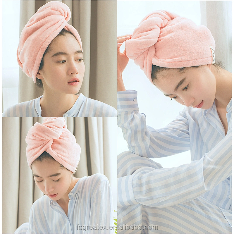 Custom Hair Turban Salon Magic hair drying cap