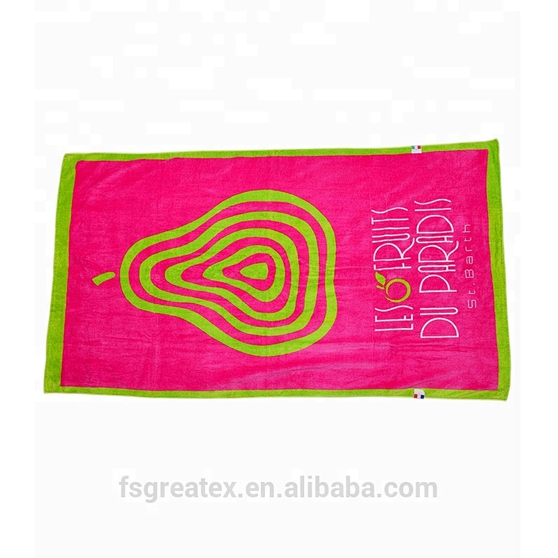 Wholesale Print design Beach towel custom
