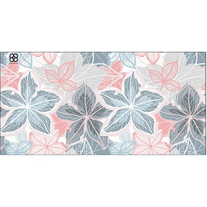 Personalized custom logo woman microfiber rectangular shaped beach towel