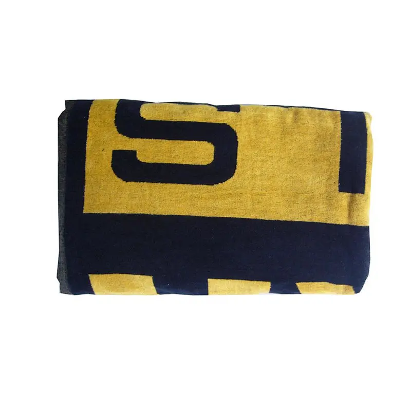 Popular Luxury Weighted Velour Personalised beach towel for bath,beach