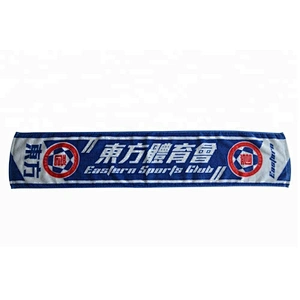 350GSM Athletic 100%cotton velour slogan sports towels with custom logo