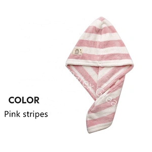 Wholesale factory direct cheap microfiber turban hair wrap towel