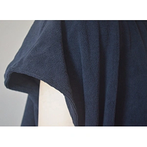 Wholesale Quick-Dry Black Adults Hooded Microfiber towel surf poncho