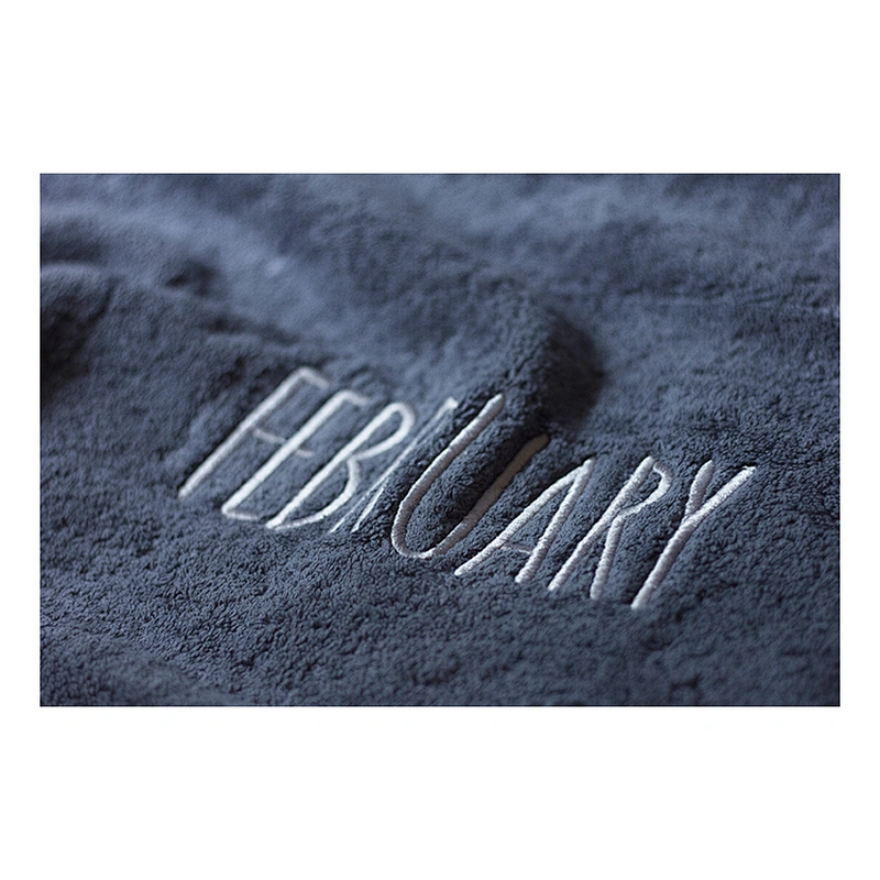High quality deluxe hot sale embroidery logo salon towel 100% cotton