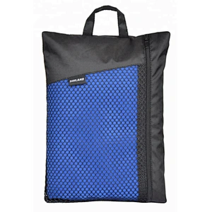 Super cheap gym towels absorbent blue microfibre sport towels with free samples