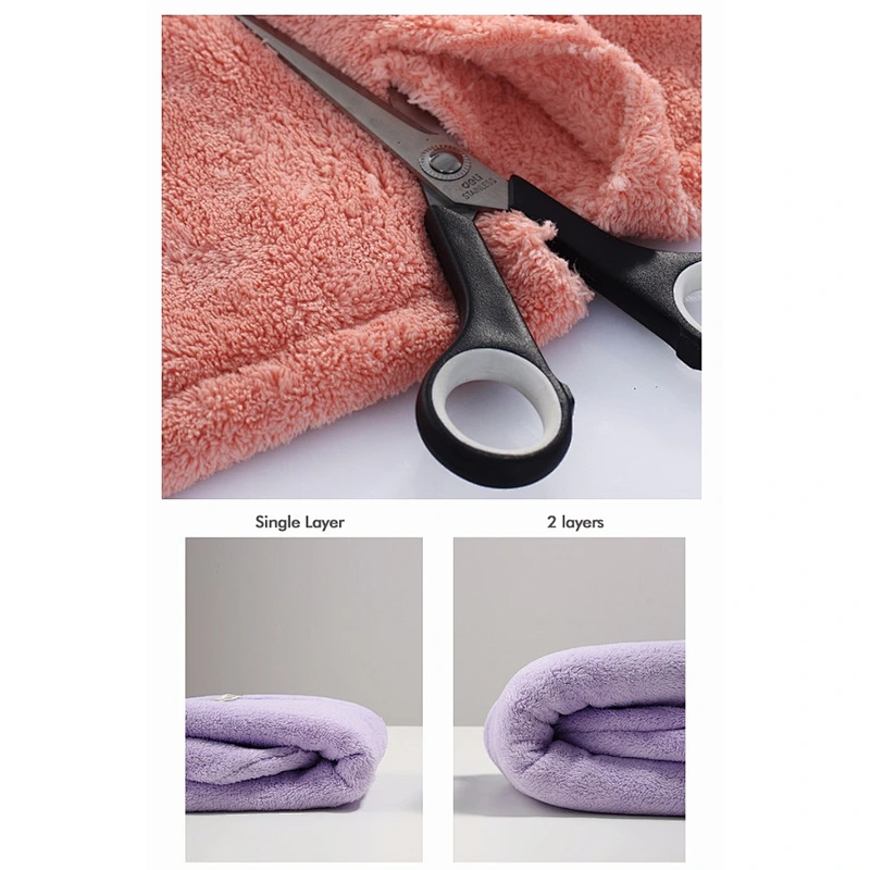Cheap Ponytail Drying Soft colored hair removal towel