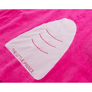 Premium coloful dinosaur pattern hooded towel baby cotton for kids