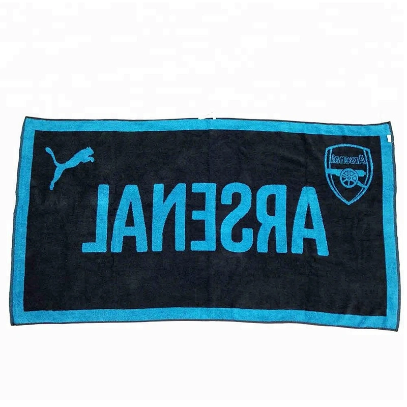 High quality Custom Logo Jacquard towel designs 100% cotton beach towels