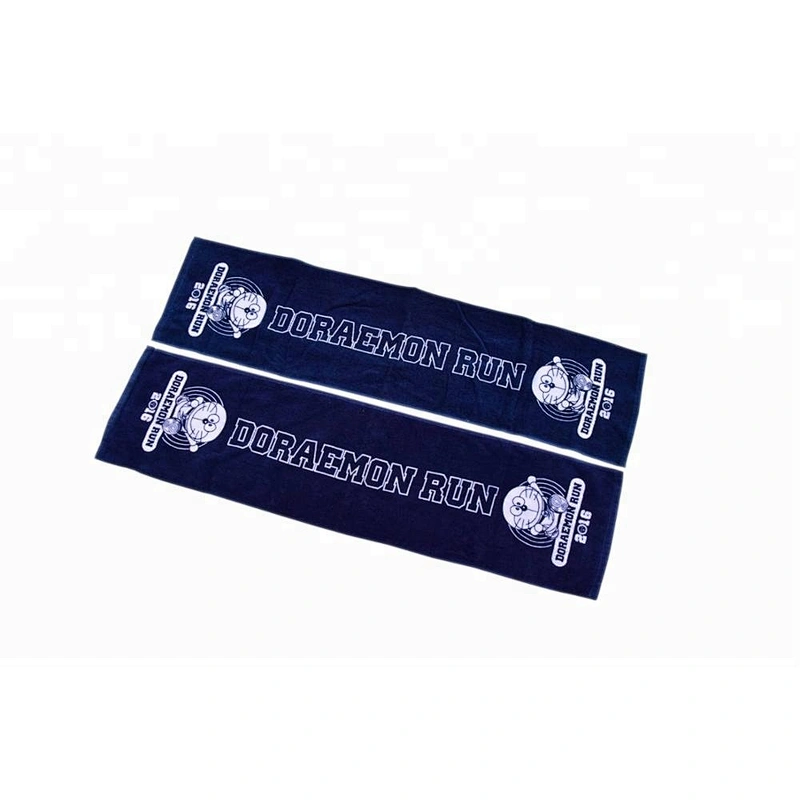 Cotton cooling neck wrap custom made slogan towel