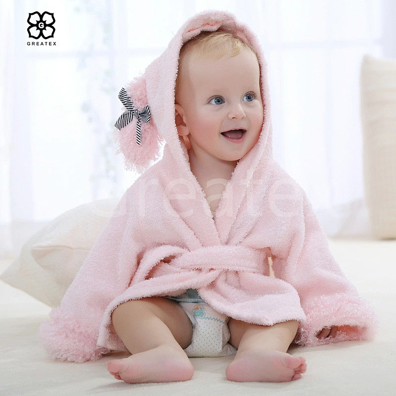 2020 New product organic cotton bamboo hooded poncho towels for baby