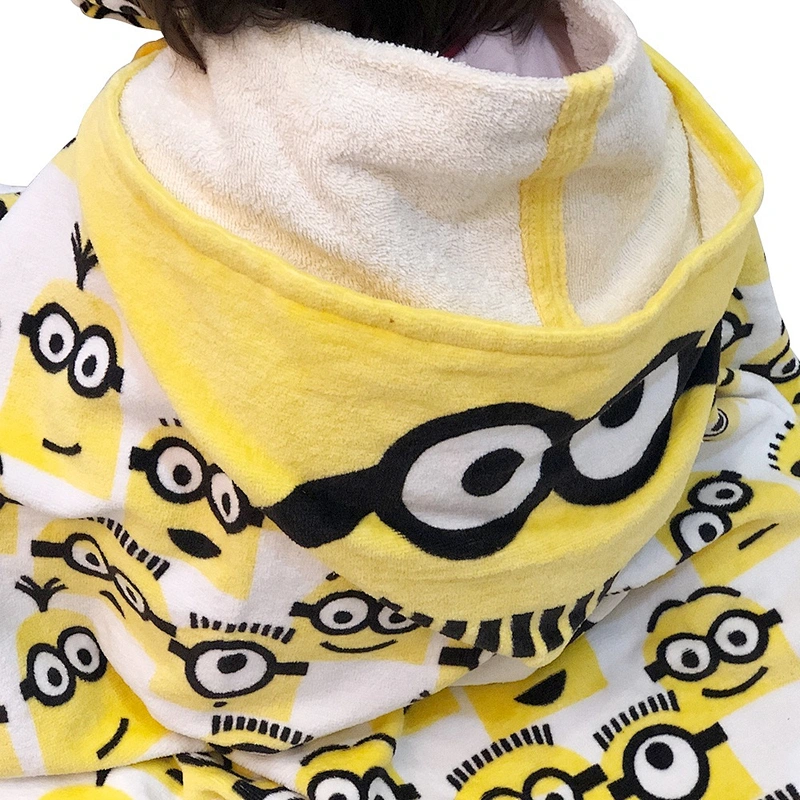 Custom Cotton poncho Bath hooded baby towel