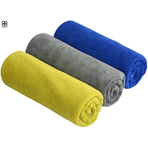 Factory directly offer ideal fast drying rectangular sport microfiber towel for camping, travel, beach, backpacking, gym, sport