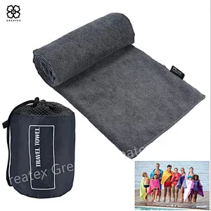 Chinese supplier price custom microfiber wholesale sport towels gym