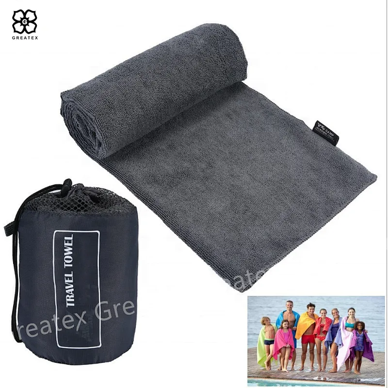 Chinese supplier price custom microfiber wholesale sport towels gym