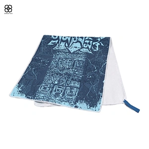 China manufacturer wholesale printed design sweat sport towel for gym