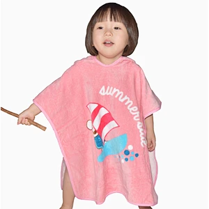 Best towel Manufacturer Custom Printed 100% Cotton Baby towel with hood on sale with factory price