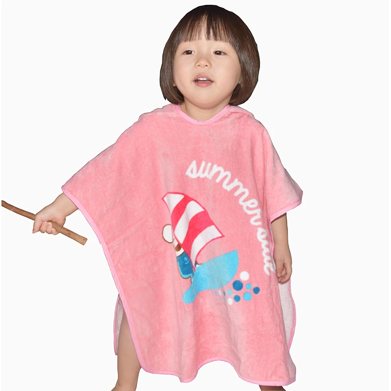Best towel Manufacturer Custom Printed 100% Cotton Baby towel with hood on sale with factory price