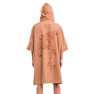 Promotional polyester Plain dyed men poncho