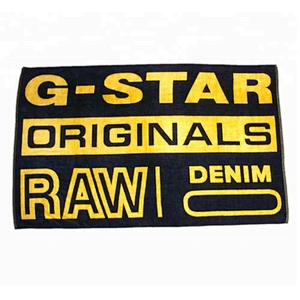 Popular Luxury Weighted Velour Personalised beach towel for bath,beach