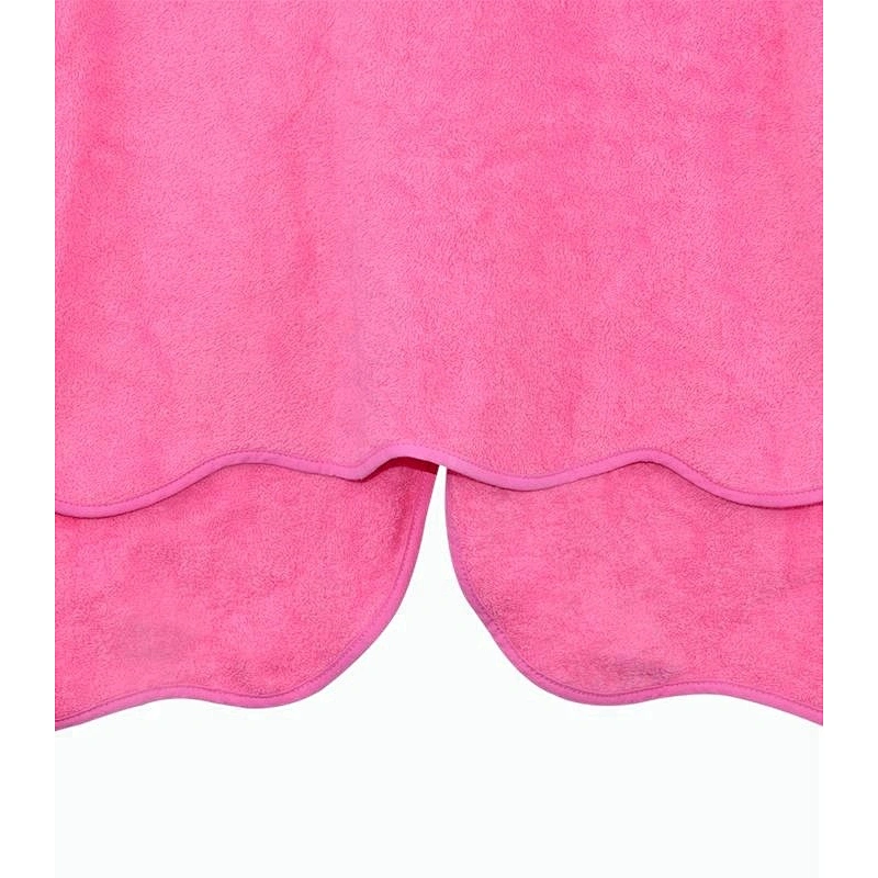 Premium 100%cotton Pink Kids poncho Baby Bath Hooded towel