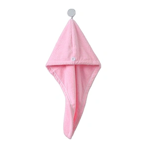 Premium deluxe hot sale microfiber custom logo hair towel wrap
