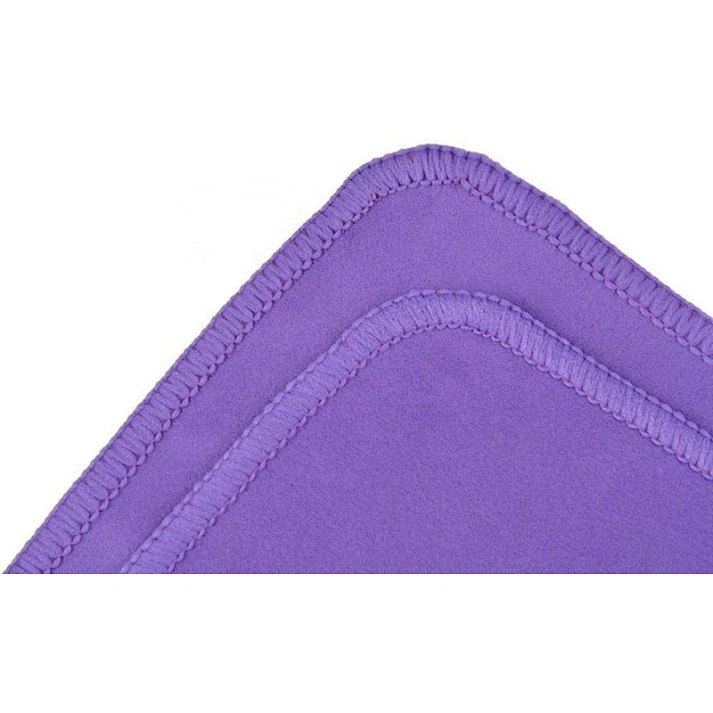 Outdoor Solid color microfiber suede quick dry sport towel